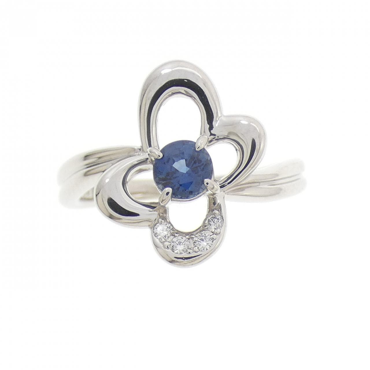 ポーラ サファイヤ リング 0.33CT