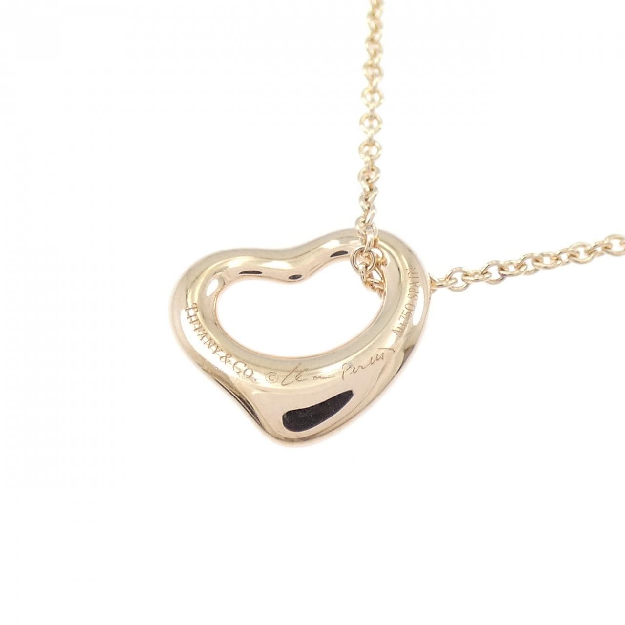 ティファニー オープンハート ネックレス