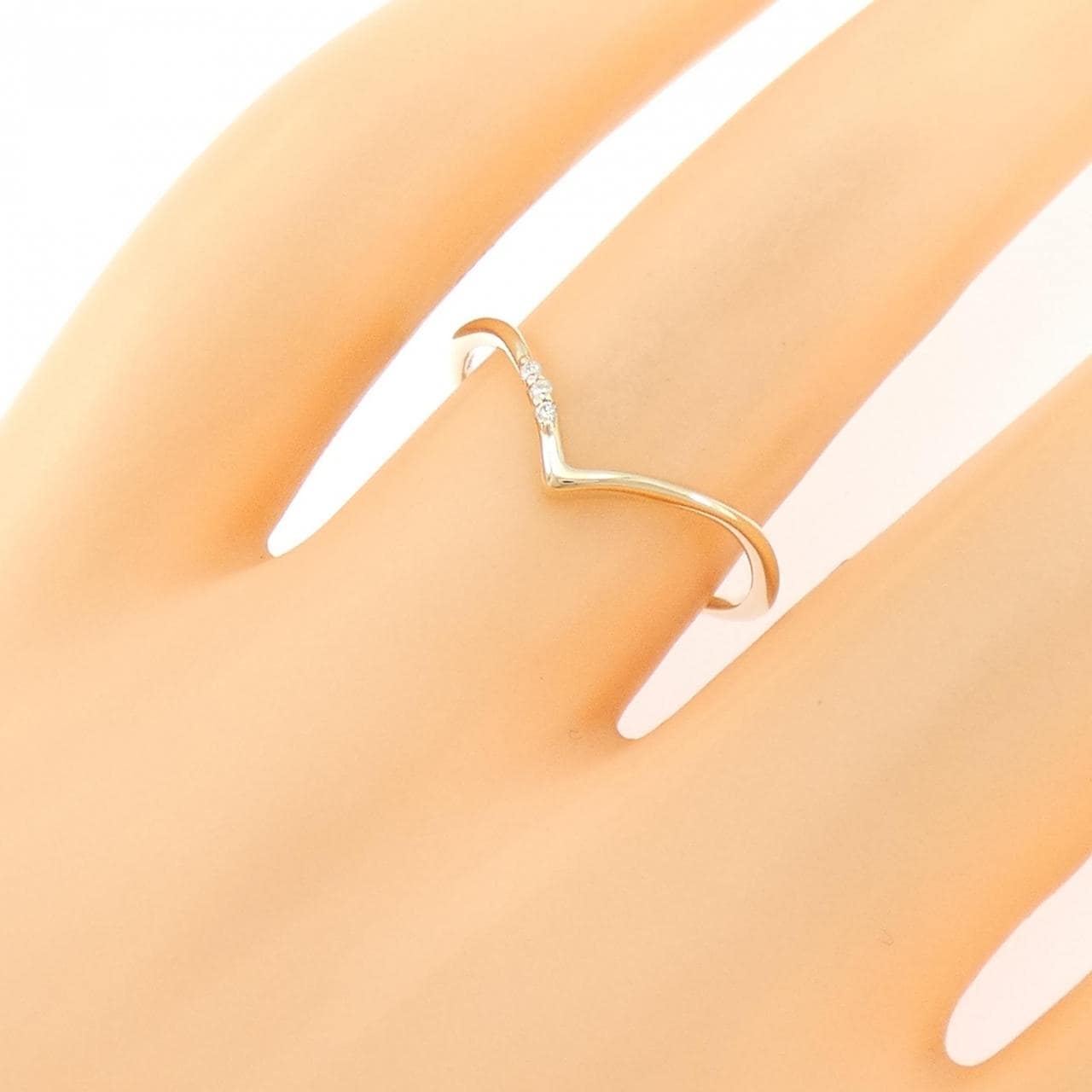 コレット ダイヤモンド リング 0.01CT