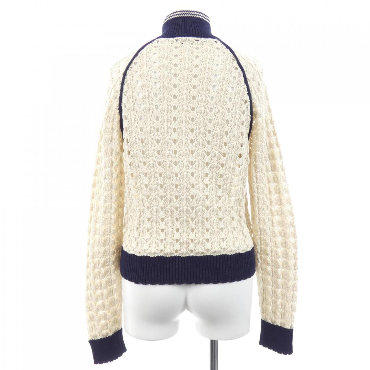 ミュウミュウ MIU MIU コットンファスナーカーディガン MMF01I SOOO 1847 カーディガン