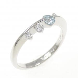 K18WG ダイヤモンド リング 0.216CT