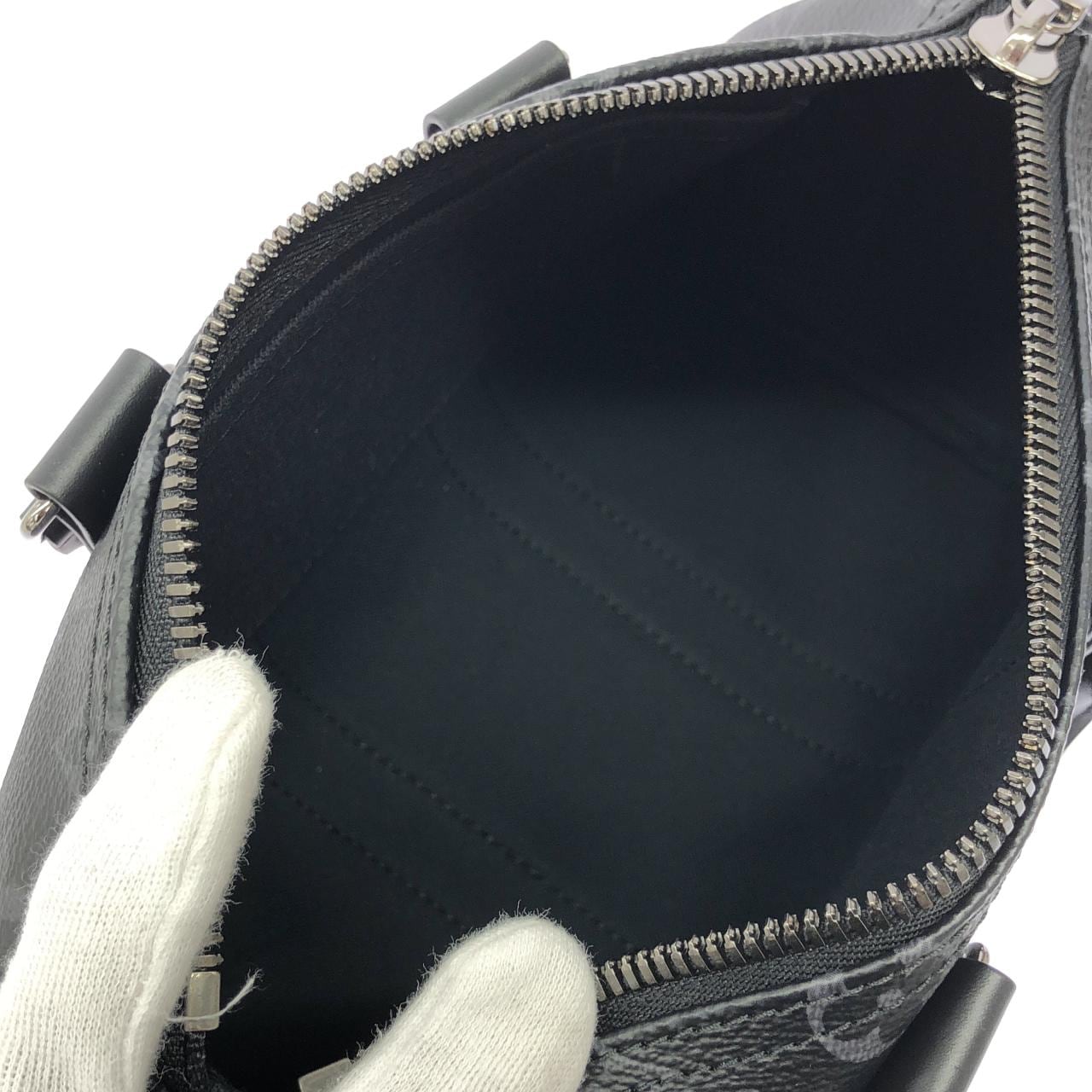 ルイヴィトン モノグラム エクリプス リバース キーポル バンドリエール 25cm M46271 ボストンバッグ