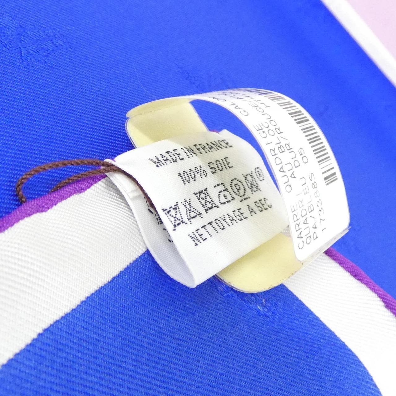 エルメス QUADRI AU BLOC カレ 173388S スカーフ