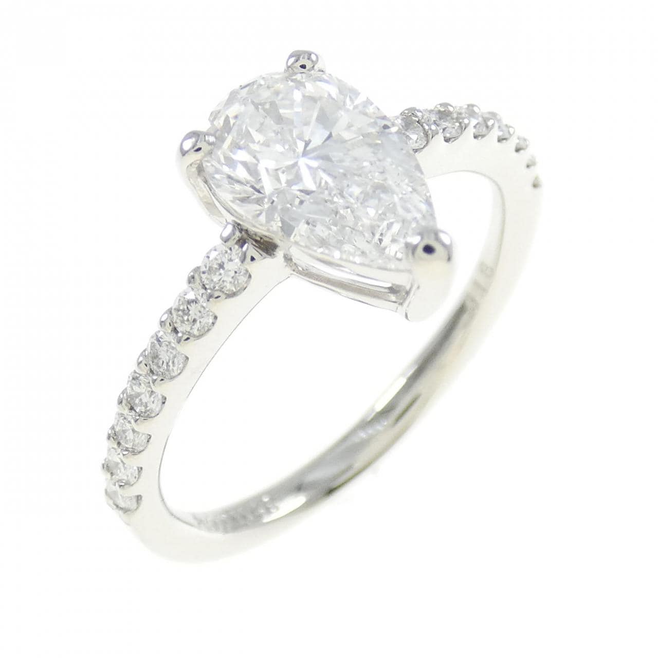 [Remake] PT Diamond Ring 1.148CT D VVS1 Pair Shape