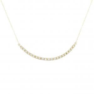 K18YG ダイヤモンド ネックレス 0.23CT