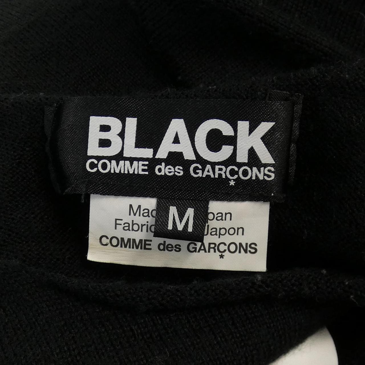 ブラックコムデギャルソン BLACK GARCONS ニット