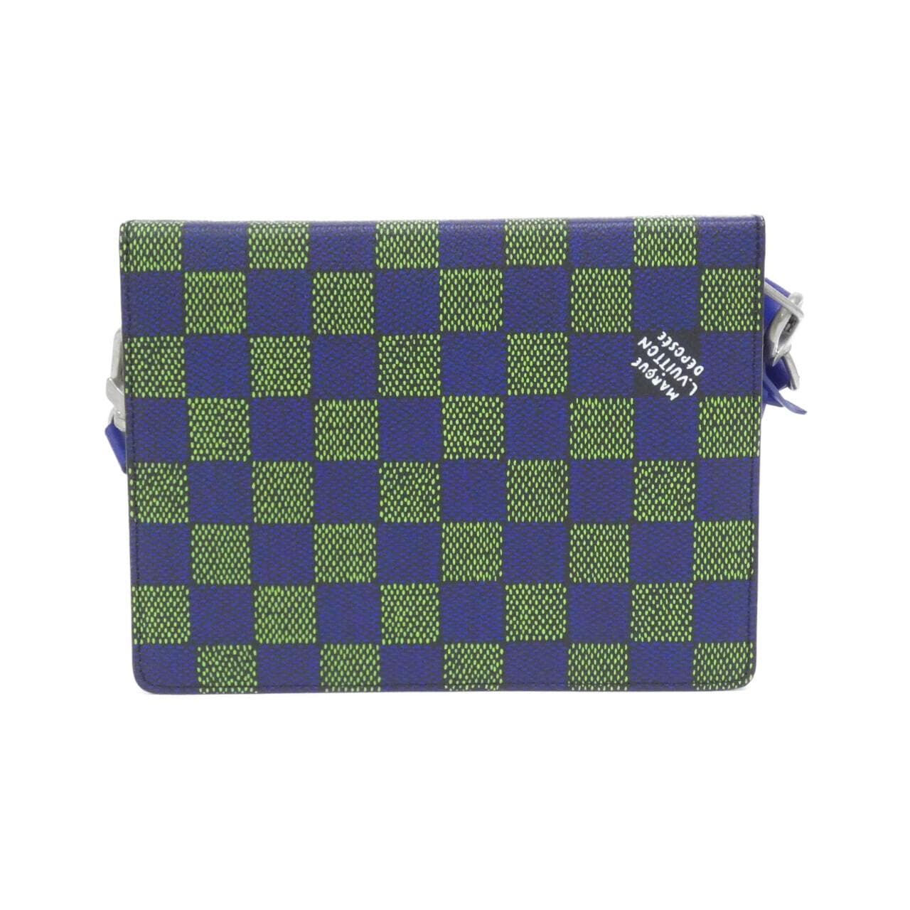 LOUIS VUITTON Damier Heritage Book 郵差包 N00158 斜背包