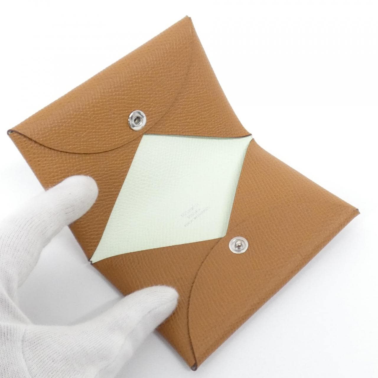 【未使用品】エルメス カルヴィ ヴェルソ 078475CK カードケース