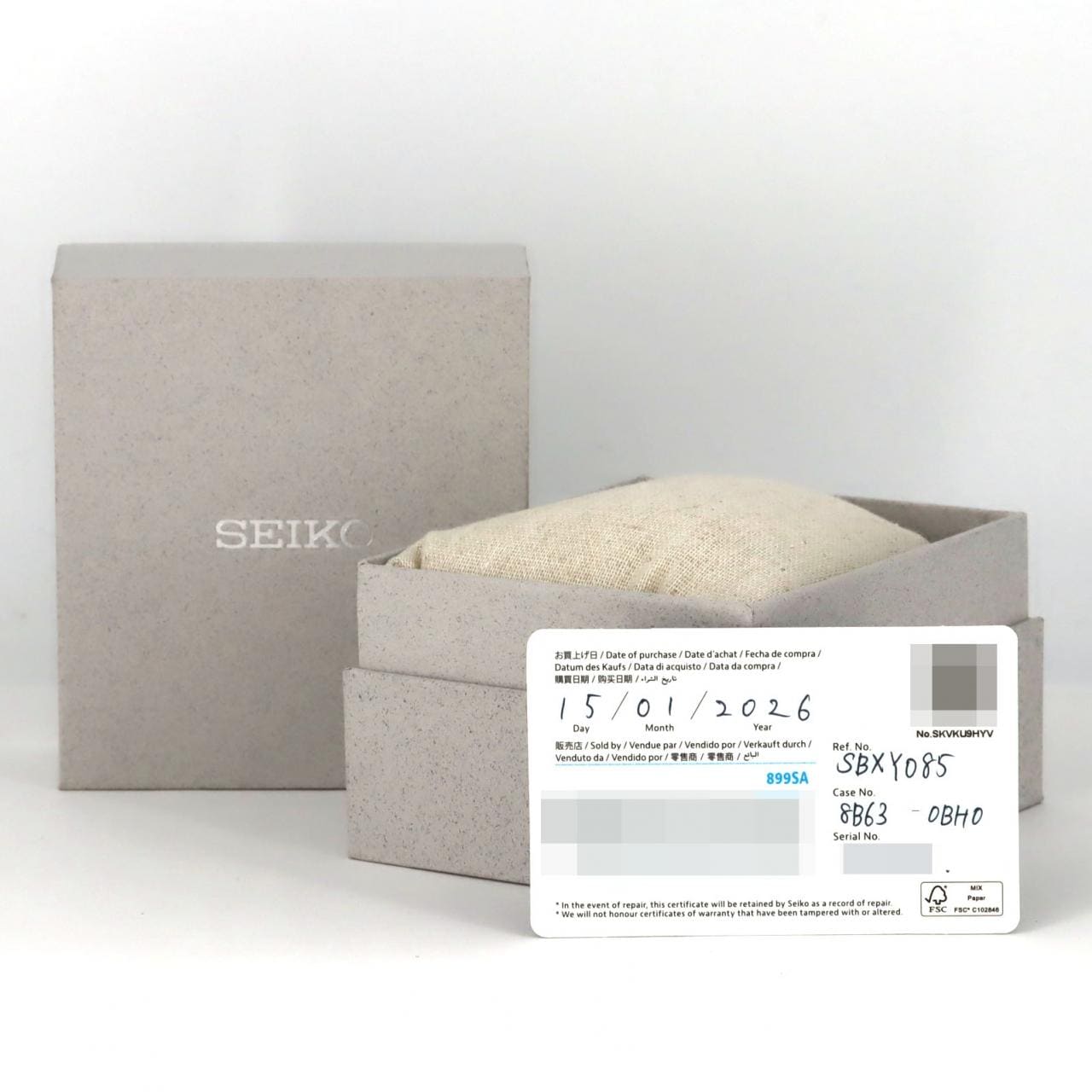 セイコー アストロン 電波時計 8B63-0BH0/SBXY085 TI ソーラークォーツ