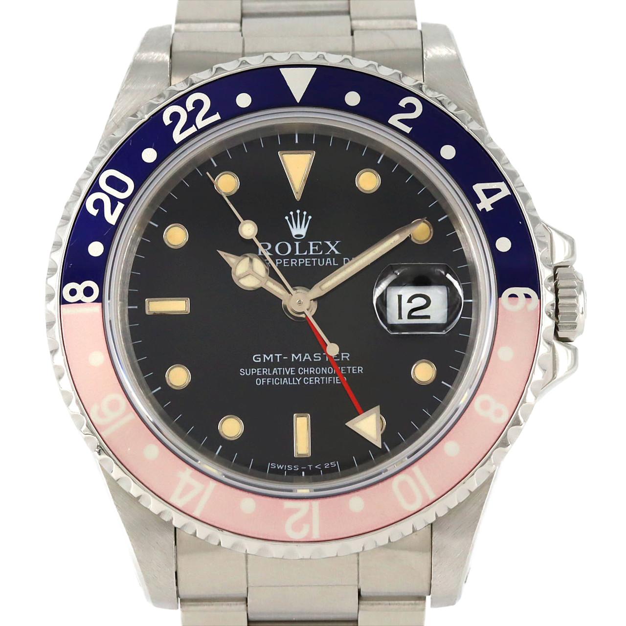 ロレックス GMTマスター 16700 SS 自動巻 N番