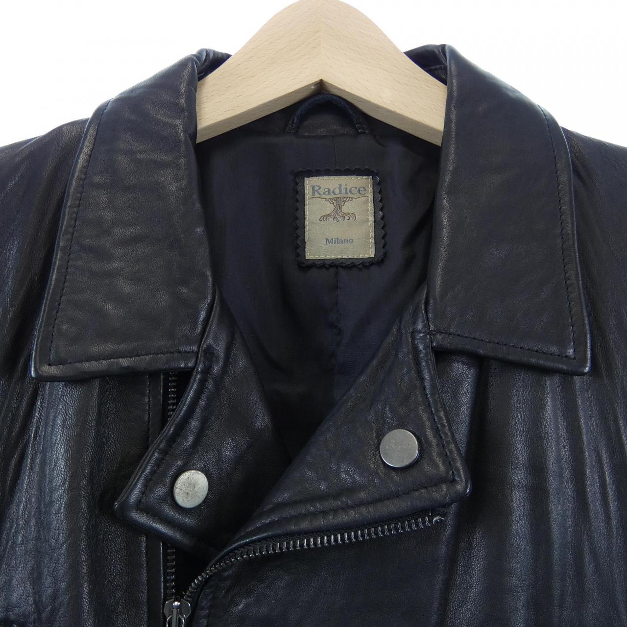 ラディーチェ RADICE レザーライダースジャケット