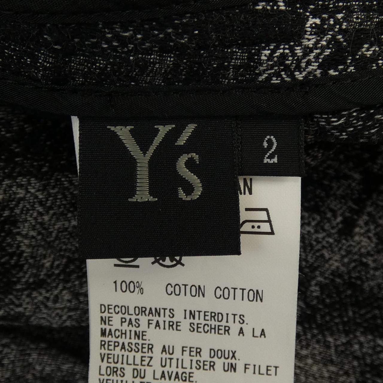 ワイズ Y's YM-J04-024 ジャケット