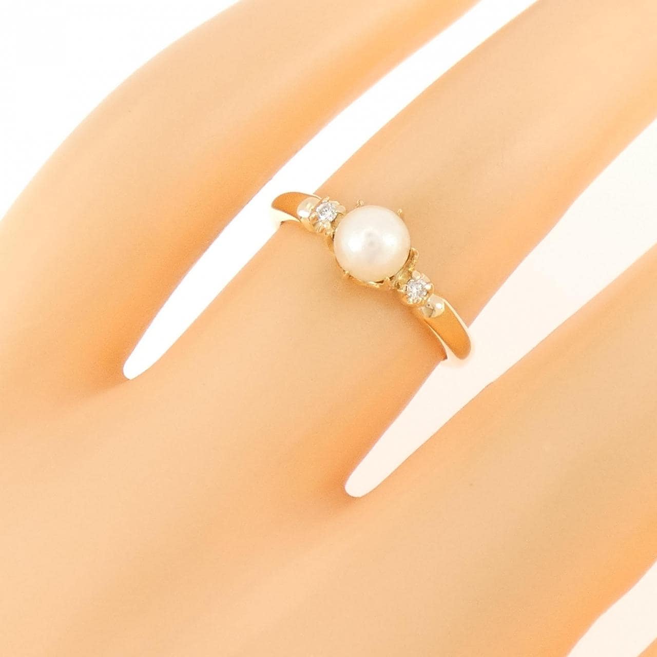 4゜C アコヤパール リング 4.8mm