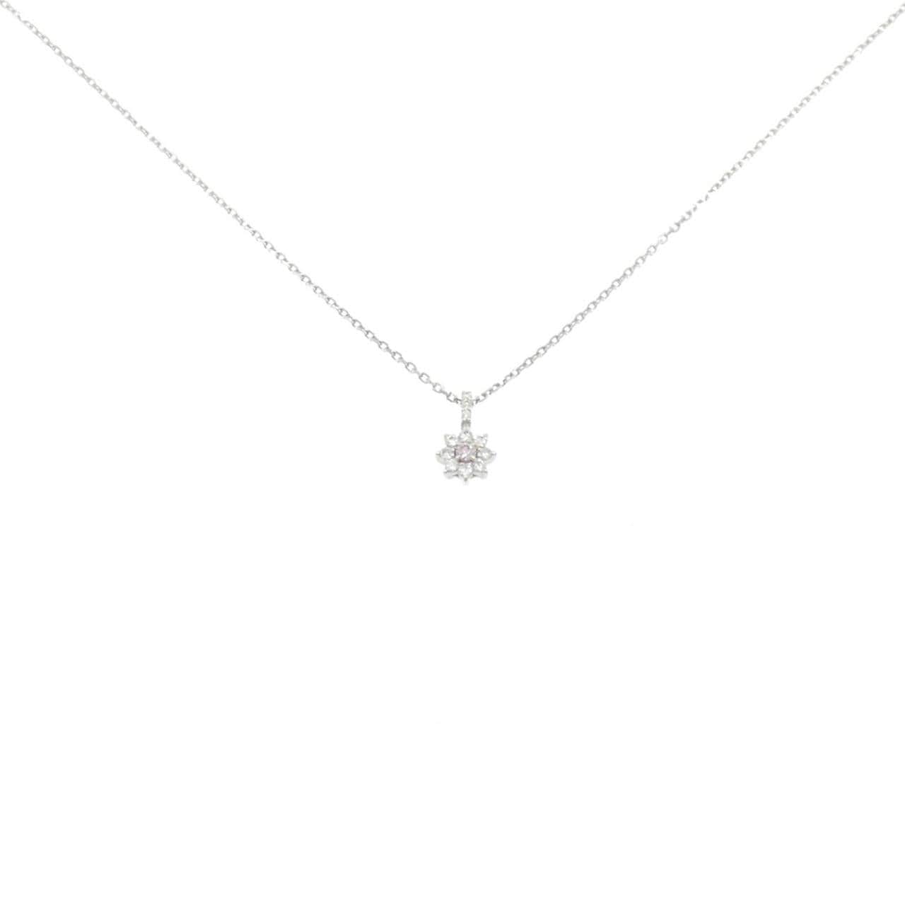スタージュエリー ピンクダイヤモンド ネックレス 0.02CT