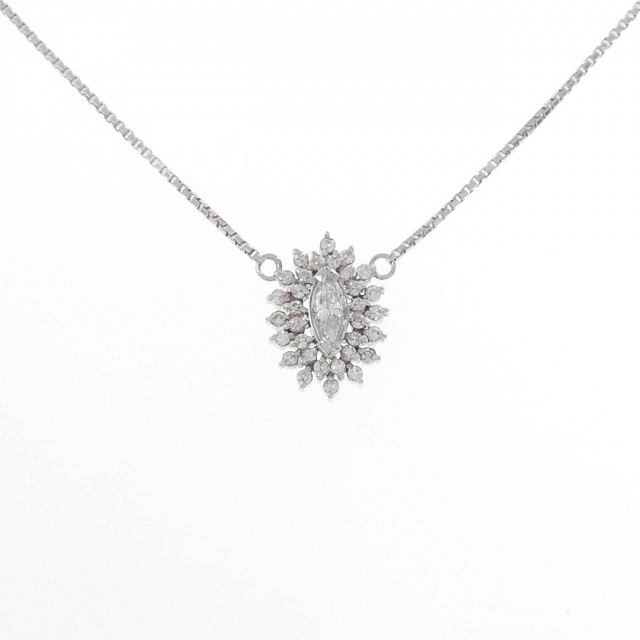 PT850 ダイヤモンド ネックレス 0.40CT