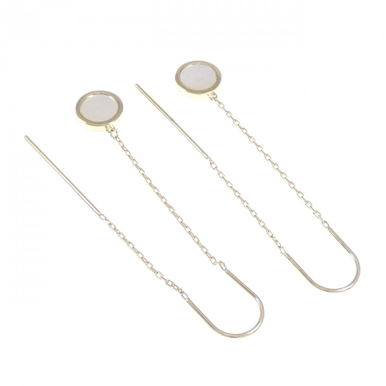 K10YG Mother of Pearl Earrings