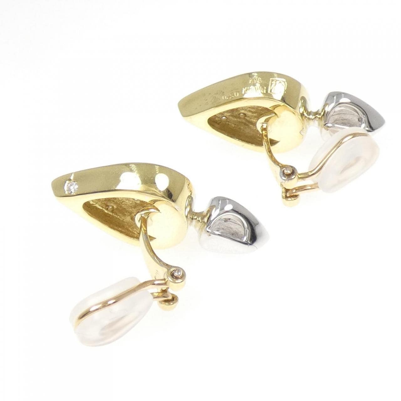 Hisa Kenji钻石耳夹0.61克拉