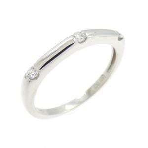 K18WG ダイヤモンド リング 0.09CT