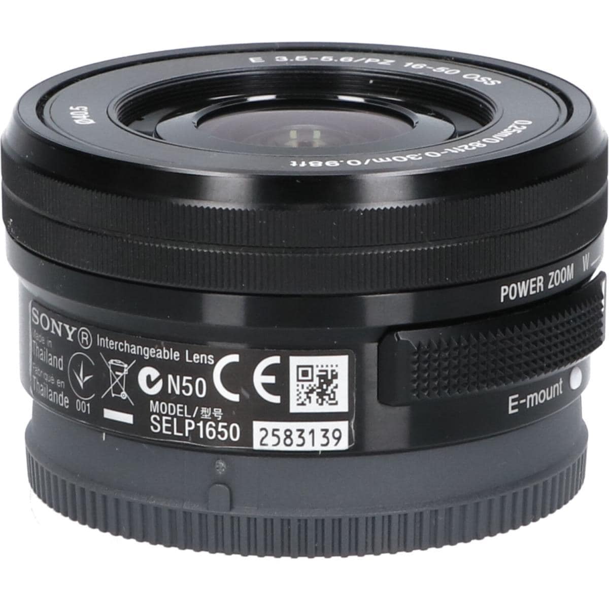 ＳＯＮＹ　Ｅ　ＰＺ１６－５０／３．５－５．６ＯＳＳ（ＳＥＬＰ１６５０）