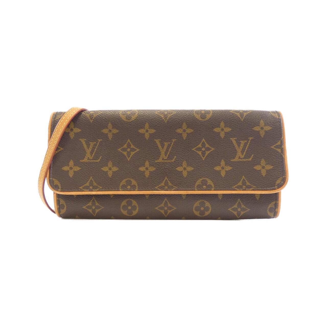 LOUIS VUITTON Monogram Pochette Twin GM M51852 單肩包