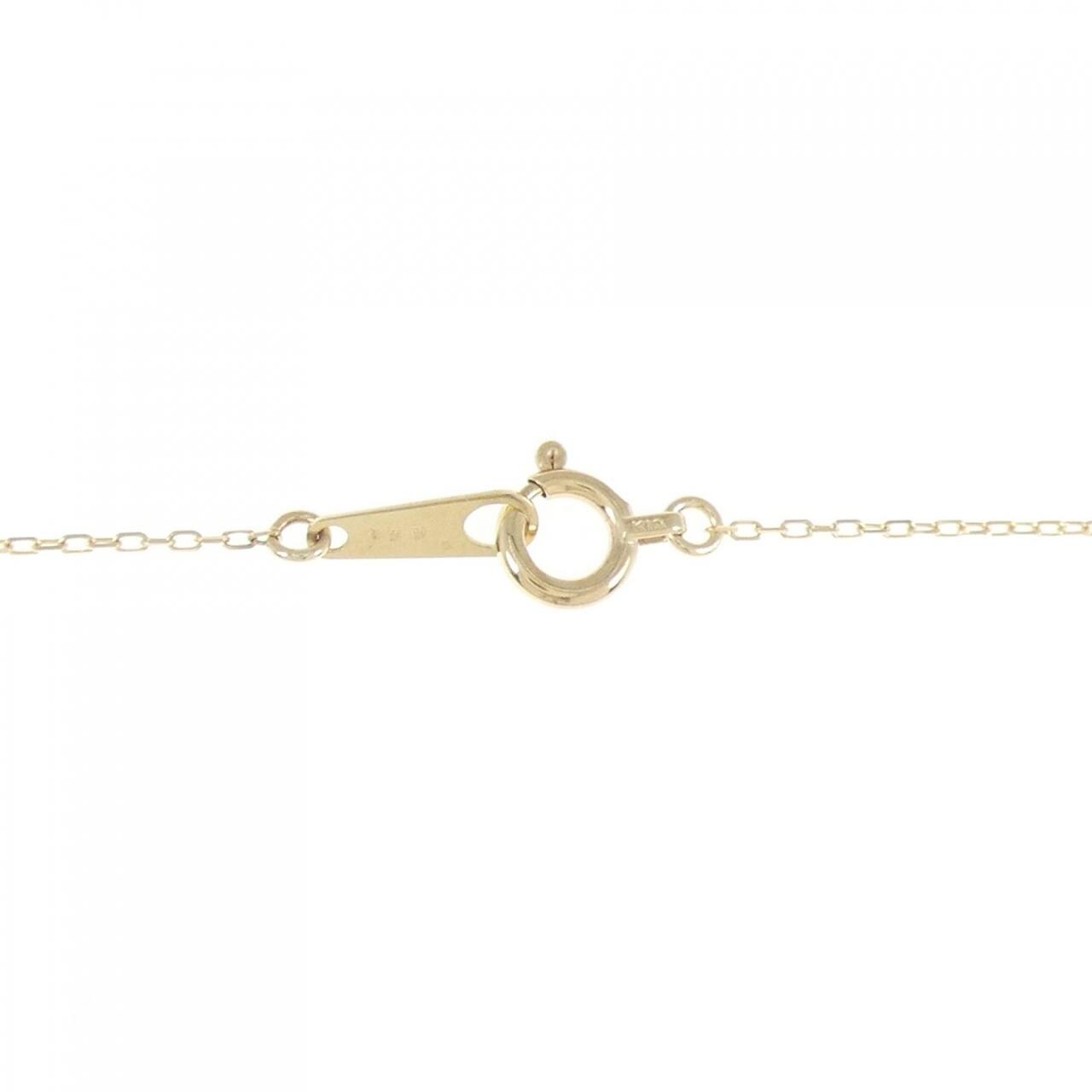 K10YG ダイヤモンド ネックレス 0.08CT