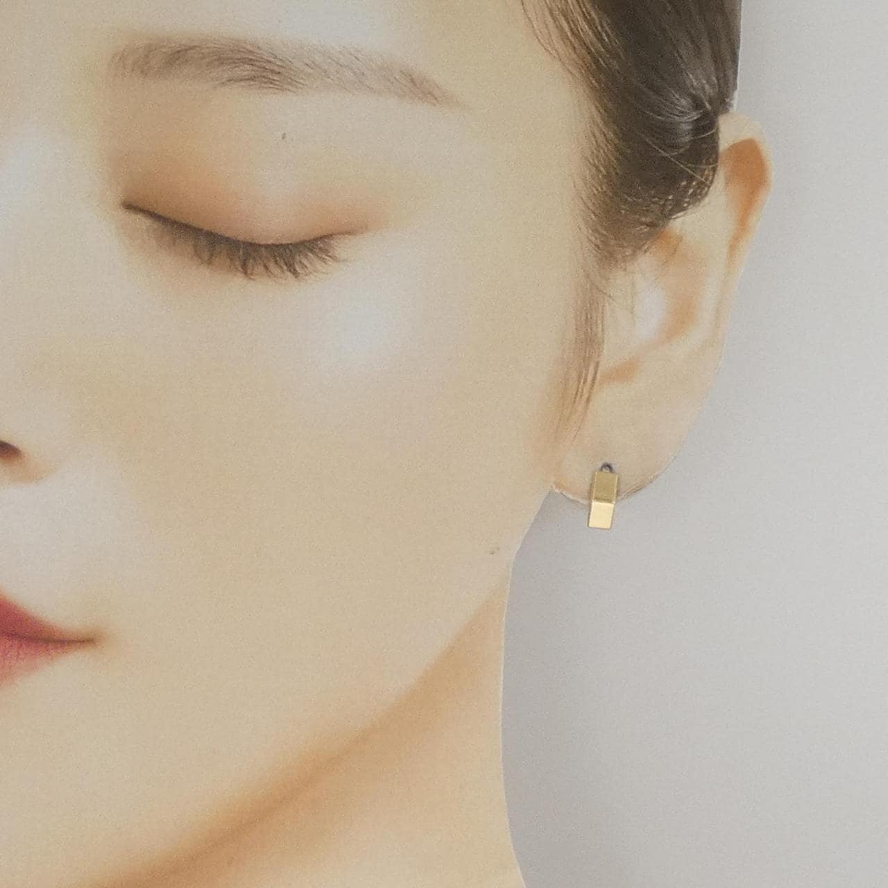 リラ K10YG ピアス