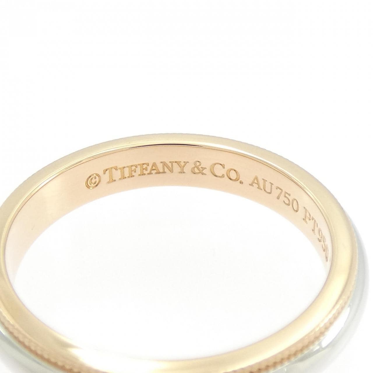 ティファニー ミルグレイン リング