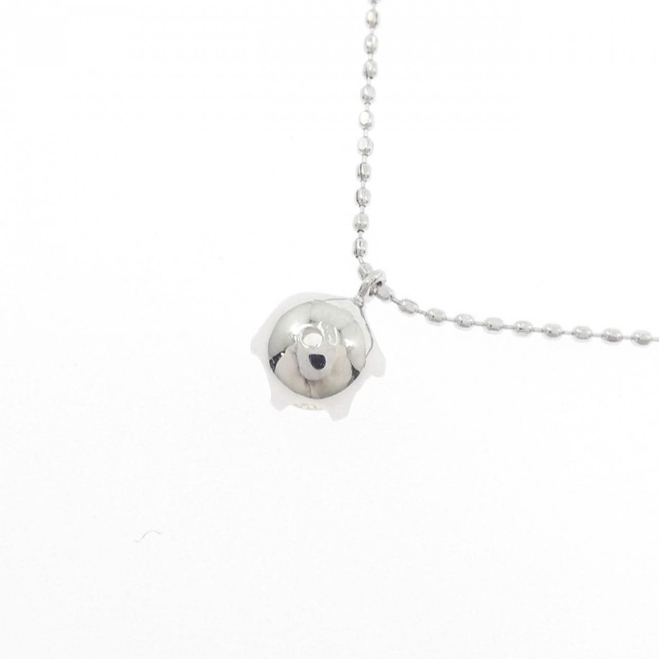 K18WG ダイヤモンド ネックレス 1.47CT