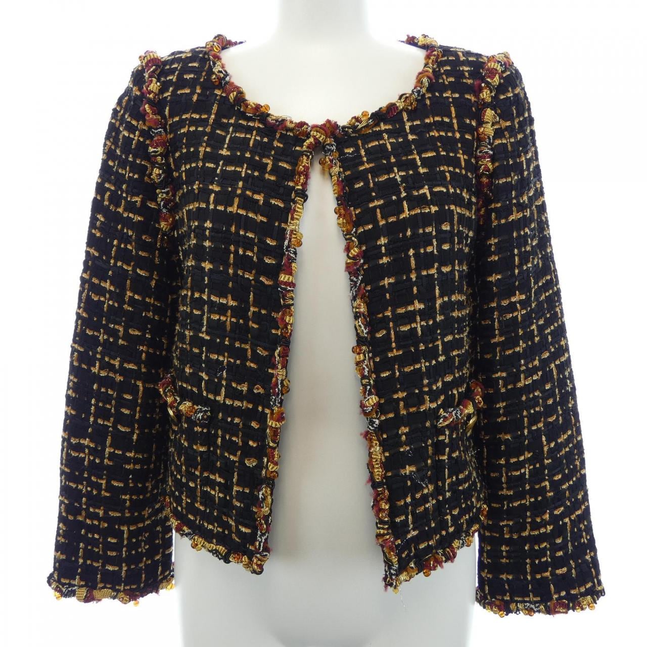 シャネル CHANEL P40226V28913 ノーカラージャケット