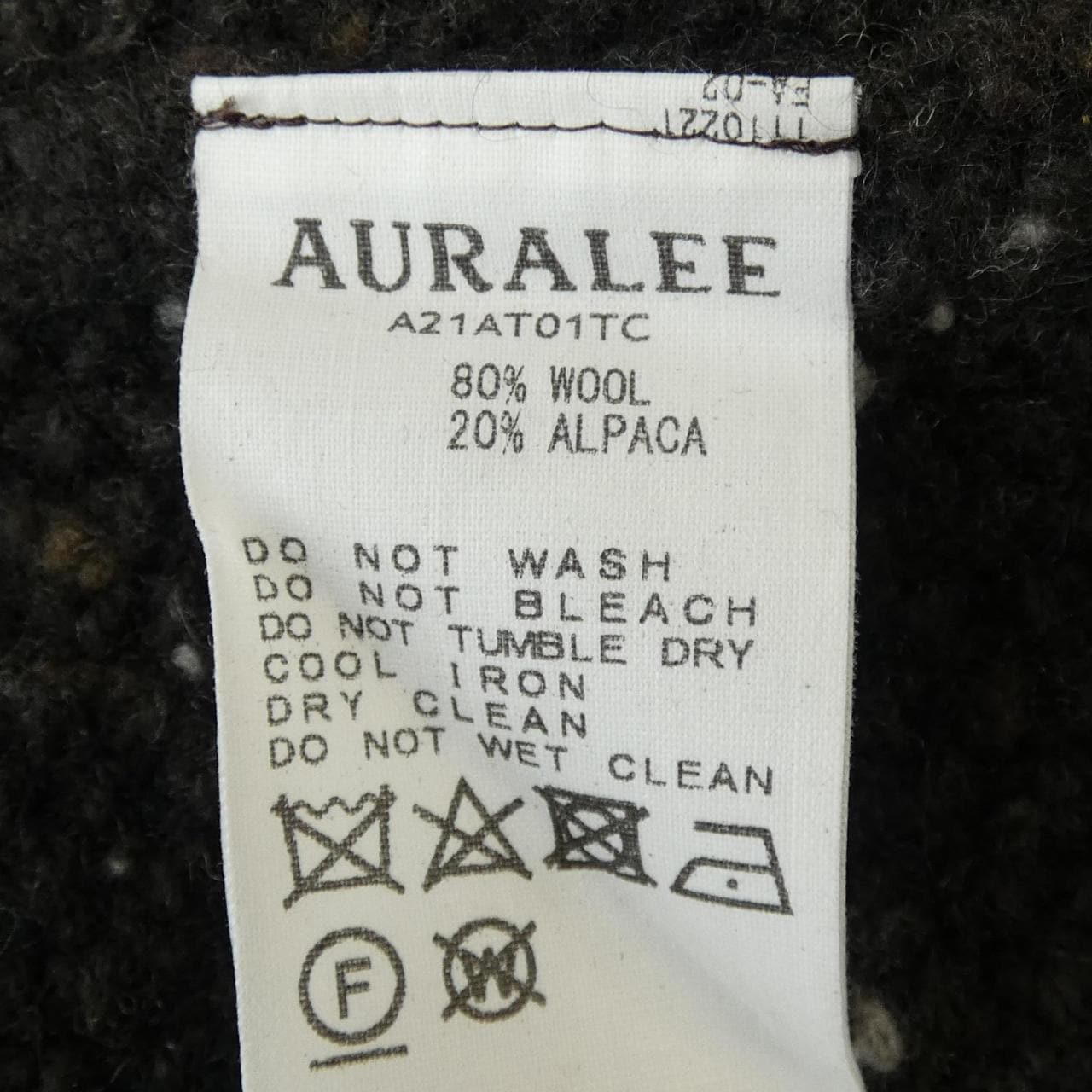 オーラリー AURALEE A21AT01TC ニット