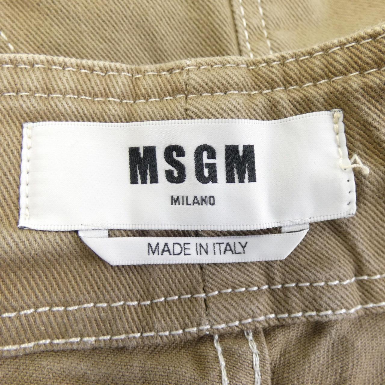 エムエスジーエム MSGM ショートパンツ