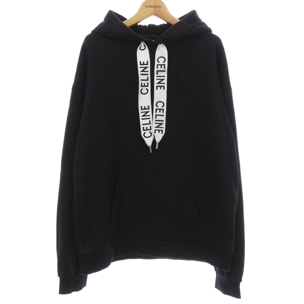 セリーヌ CELINE CELINE ルーズ フーディー / コットンフリース 2Y468670Q パーカー