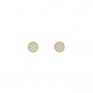 K18YG鑽石耳環 0.2CT
