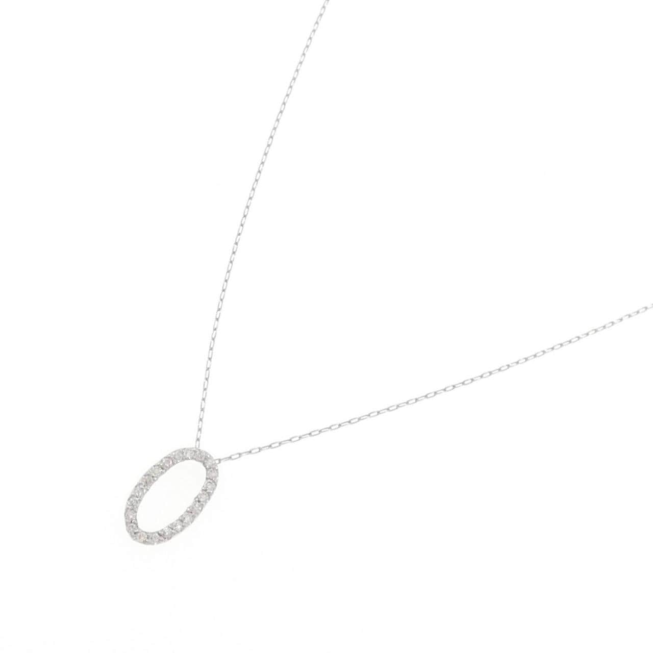 PT900 ダイヤモンド ネックレス 0.10CT