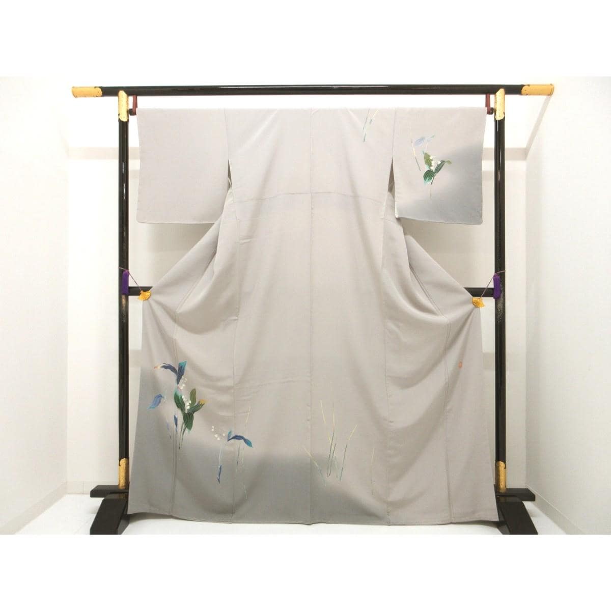【未使用品】訪問着　友禅加工ボカシ染