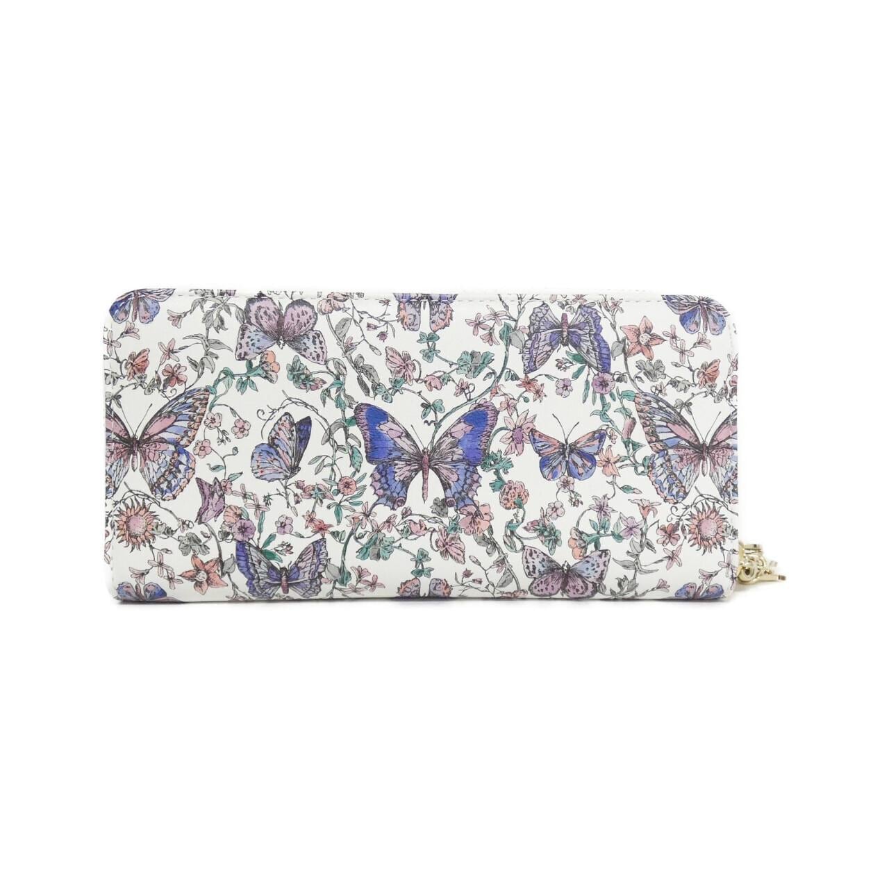 クリスチャンディオール TOILE DE JOUY PAPILLON レディ ディオール ヴォワヤジュール S0007OZEE 財布
