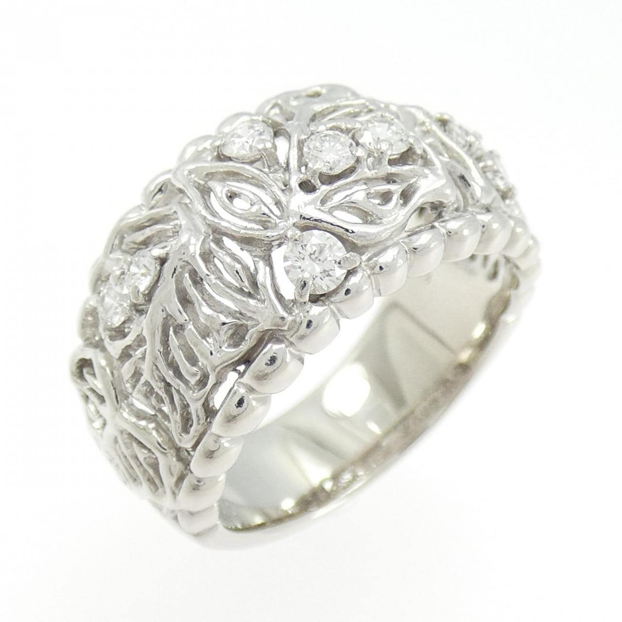 PT950 ダイヤモンド リング 0.33CT