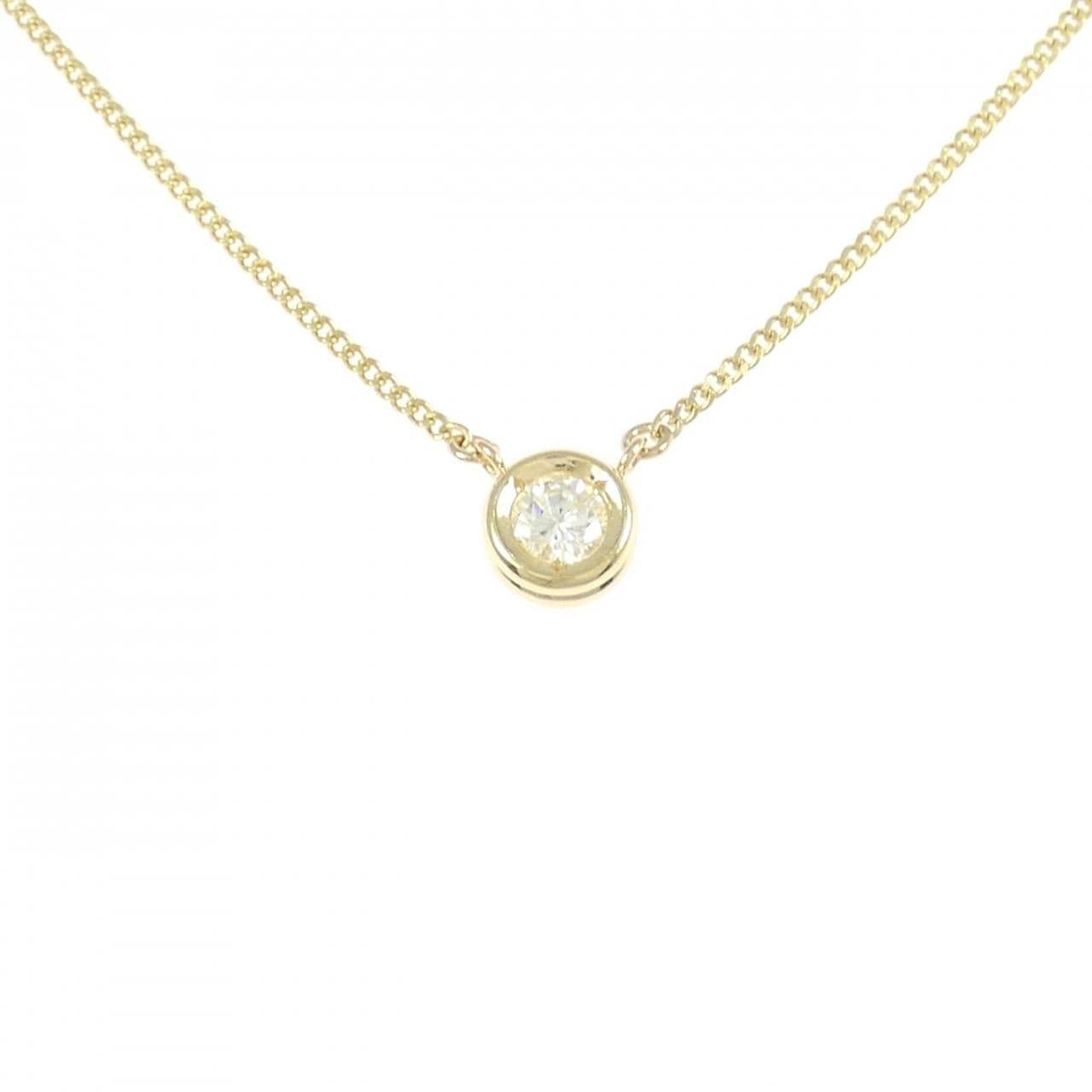 K18YG ダイヤモンド ネックレス 0.24CT