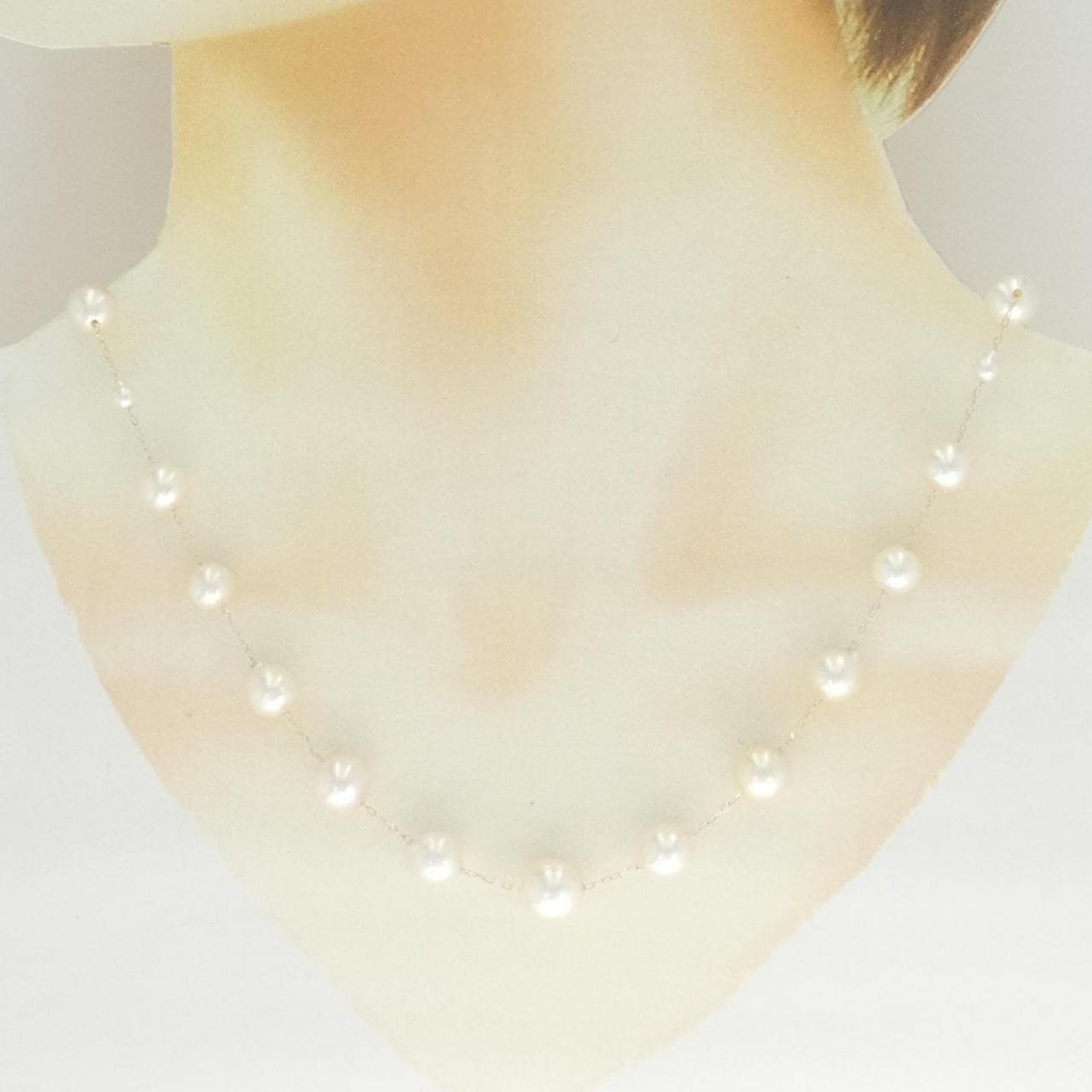 K18YG アコヤパール ネックレス