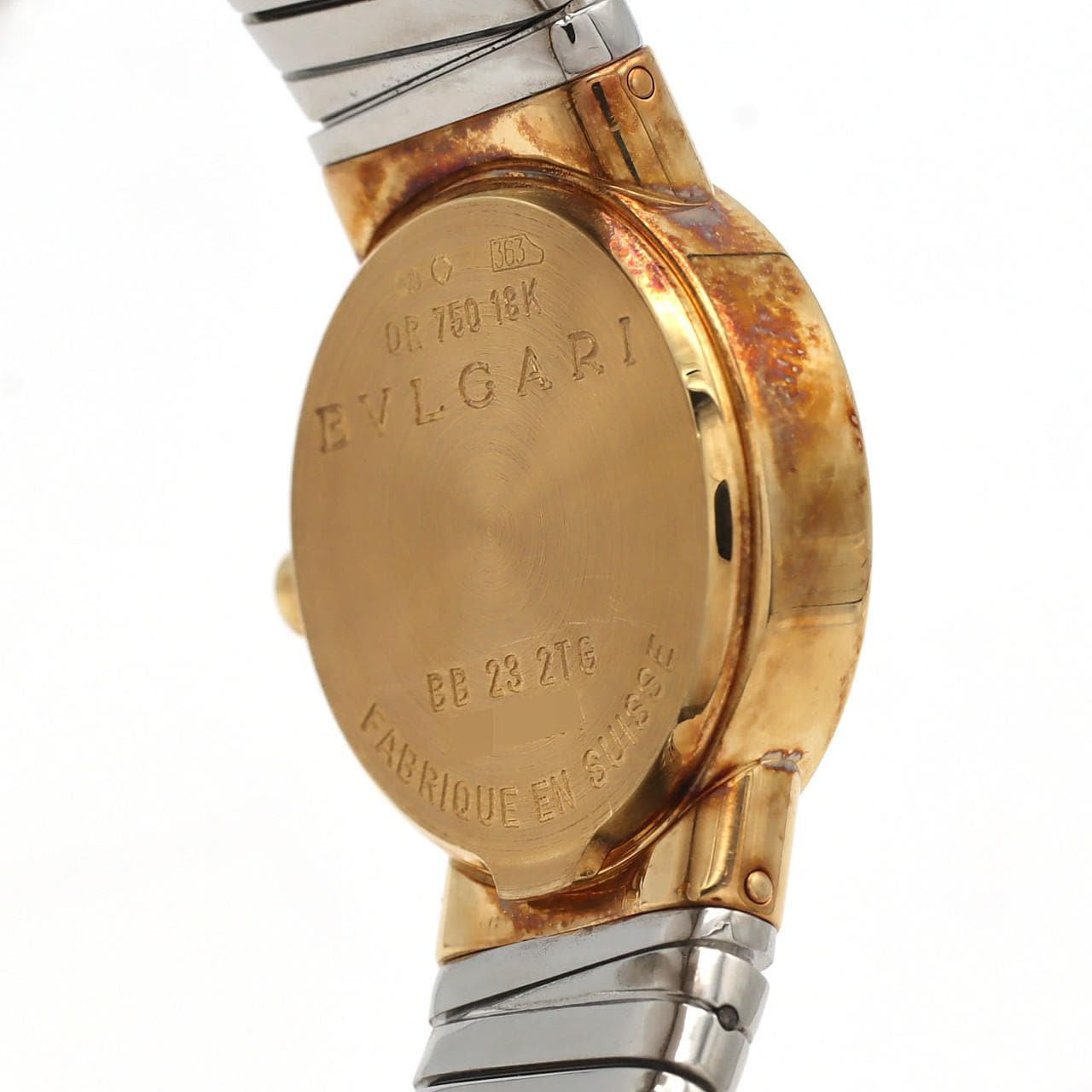 【ノーメンテナンス還元価格】ブルガリ ブルガリブルガリトゥボガス コンビ･12P Lサイズ BB232TG/12 YG クォーツ