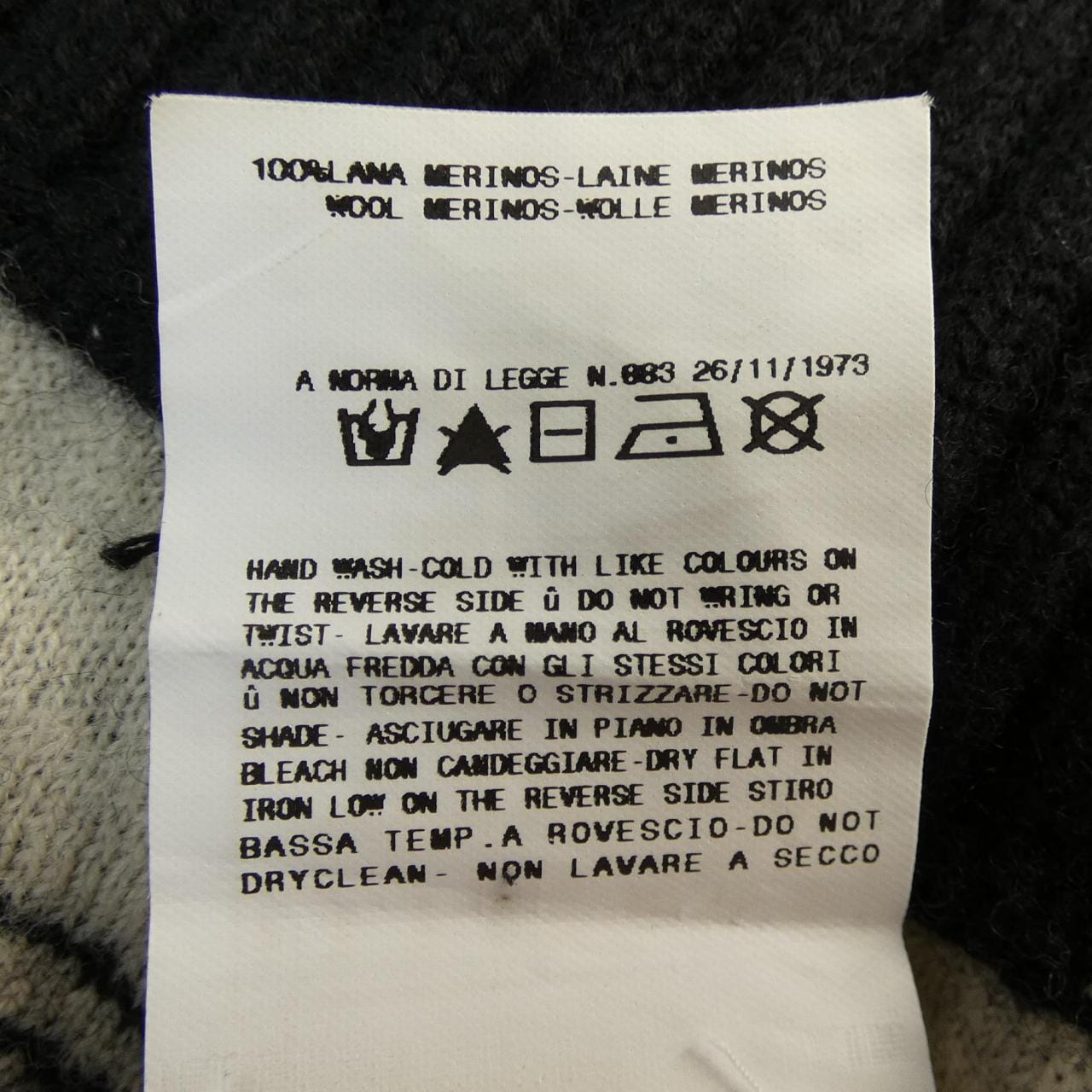 ガリアーノ GALLIANO ニット