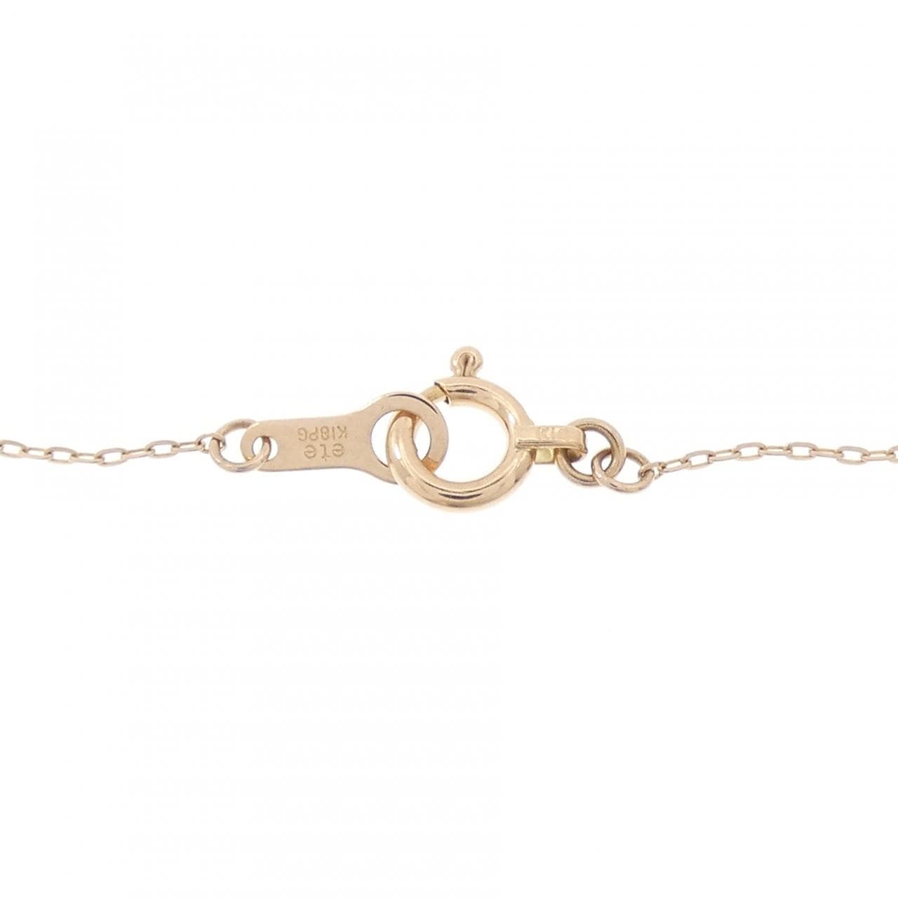 エテ ハート ダイヤモンド ネックレス 0.01CT