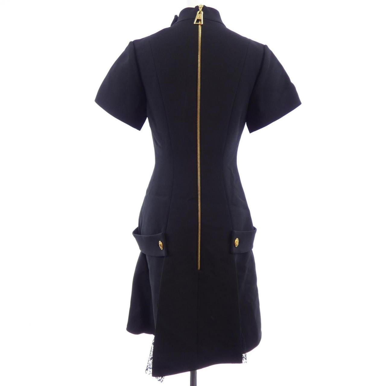 ルイヴィトン LOUIS VUITTON プレッピーマーチンゲールドレス FNDR34NQA ワンピース