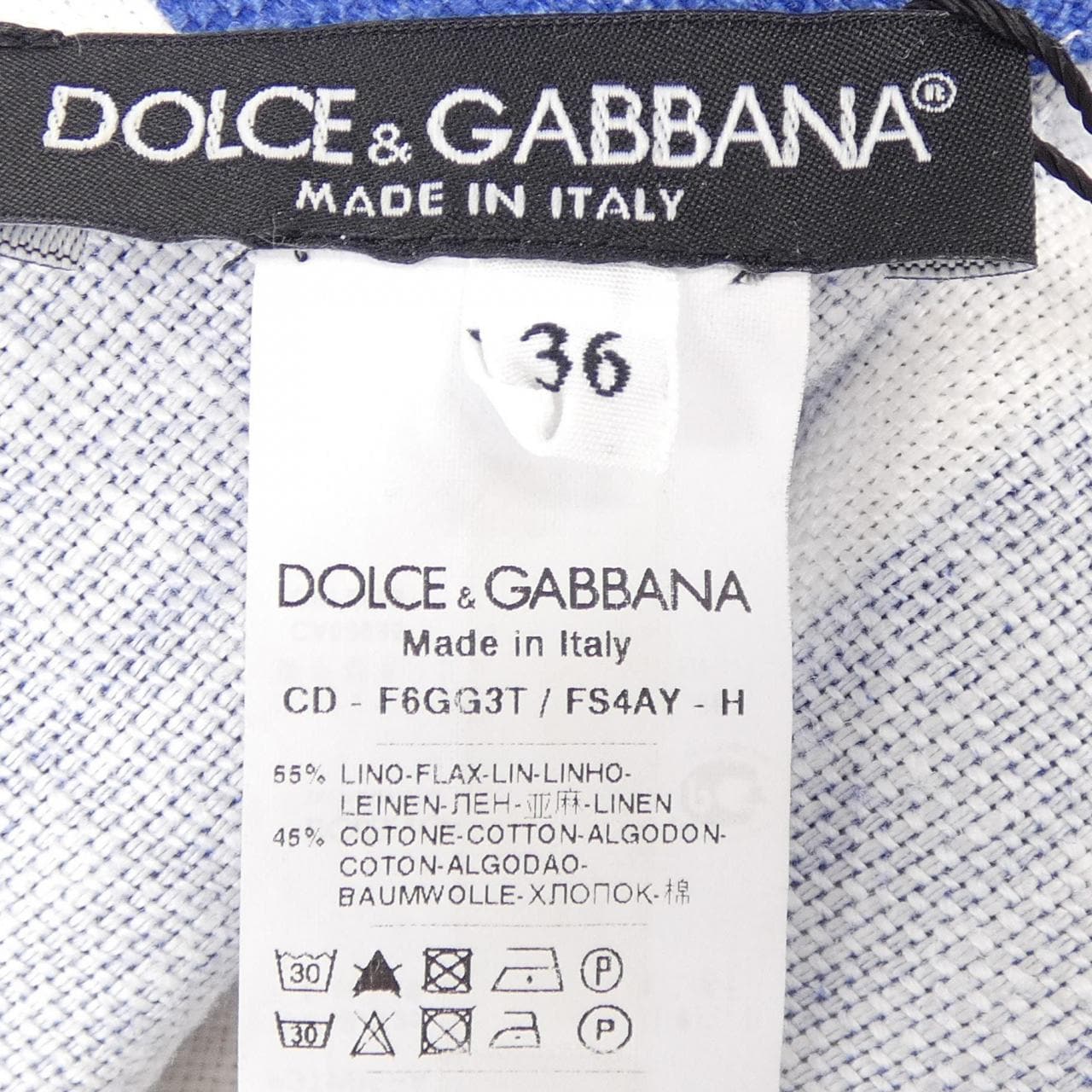 ドルチェアンドガッバーナ DOLCE&GABBANA F6GG3T/FS4AY ワンピース