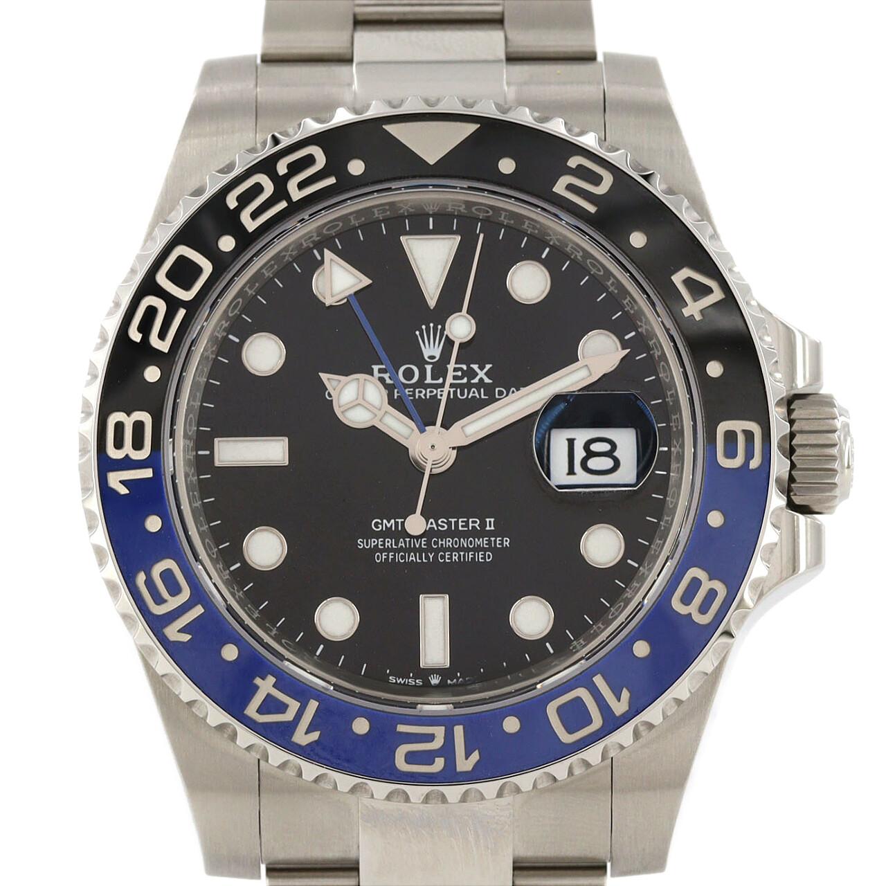 ロレックス GMTマスターⅡ 126710BLNR･3 SS 自動巻 ランダム番