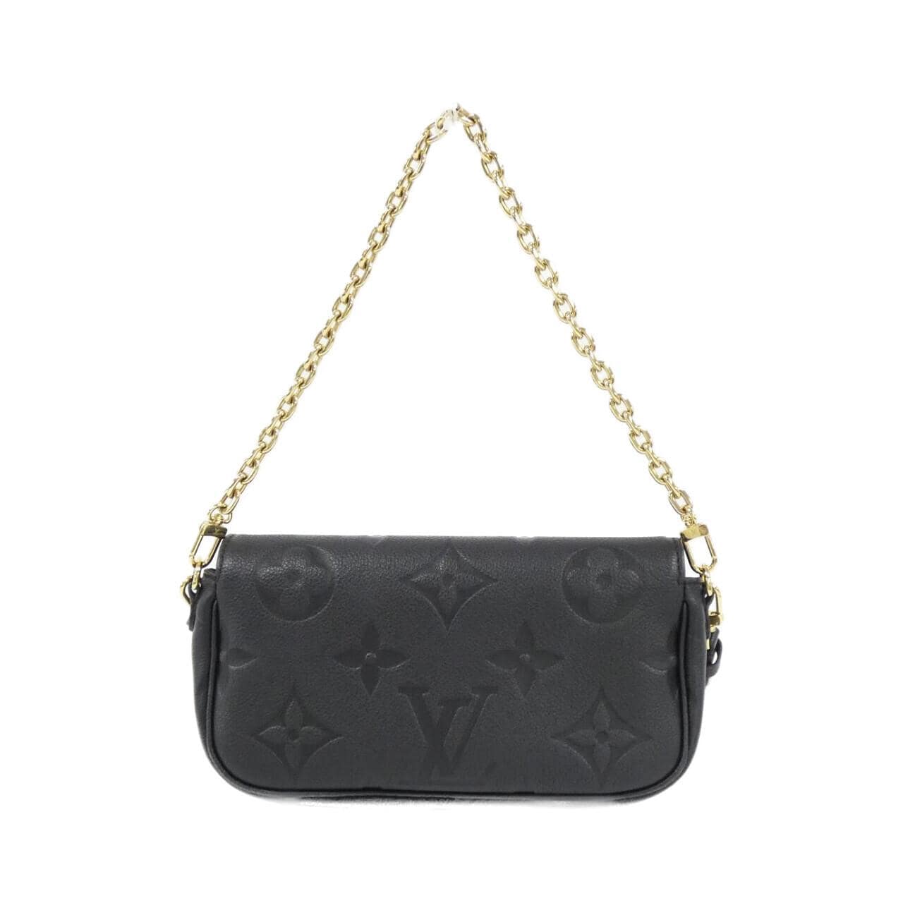 ルイヴィトン モノグラム アンプラント ウォレット オン チェーン アイビー M82154 ショルダーバッグ