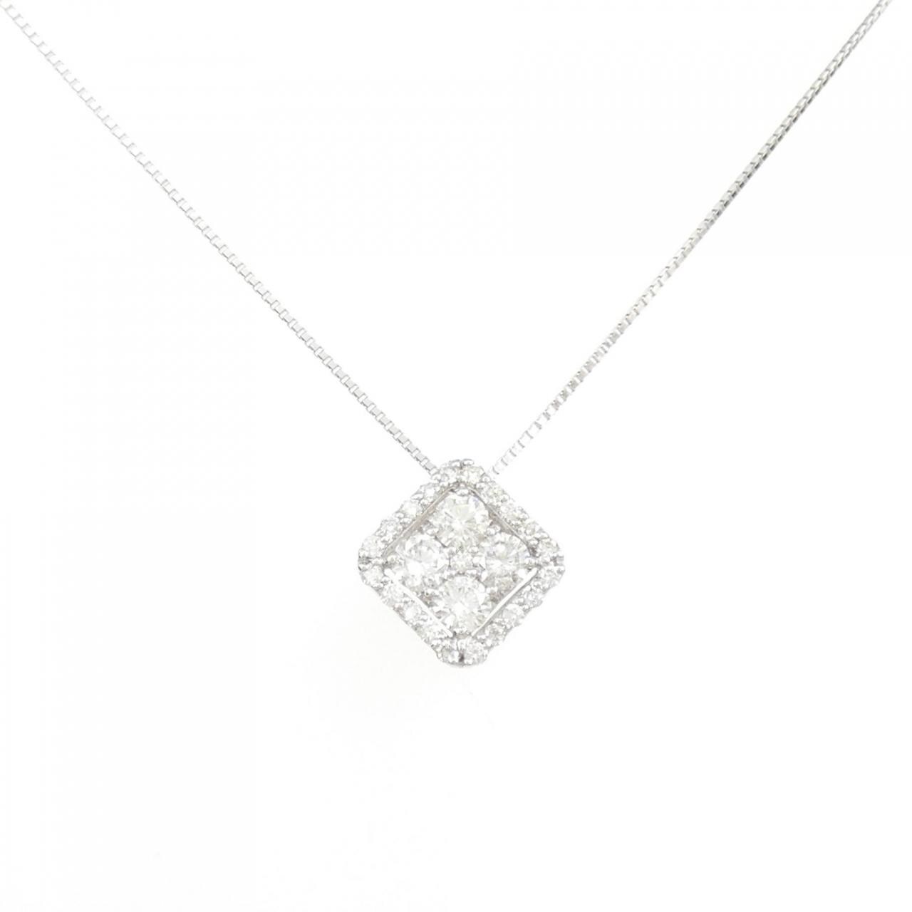 コメ兵｜K18WG ダイヤモンド ネックレス 0.70CT｜ジュエリー