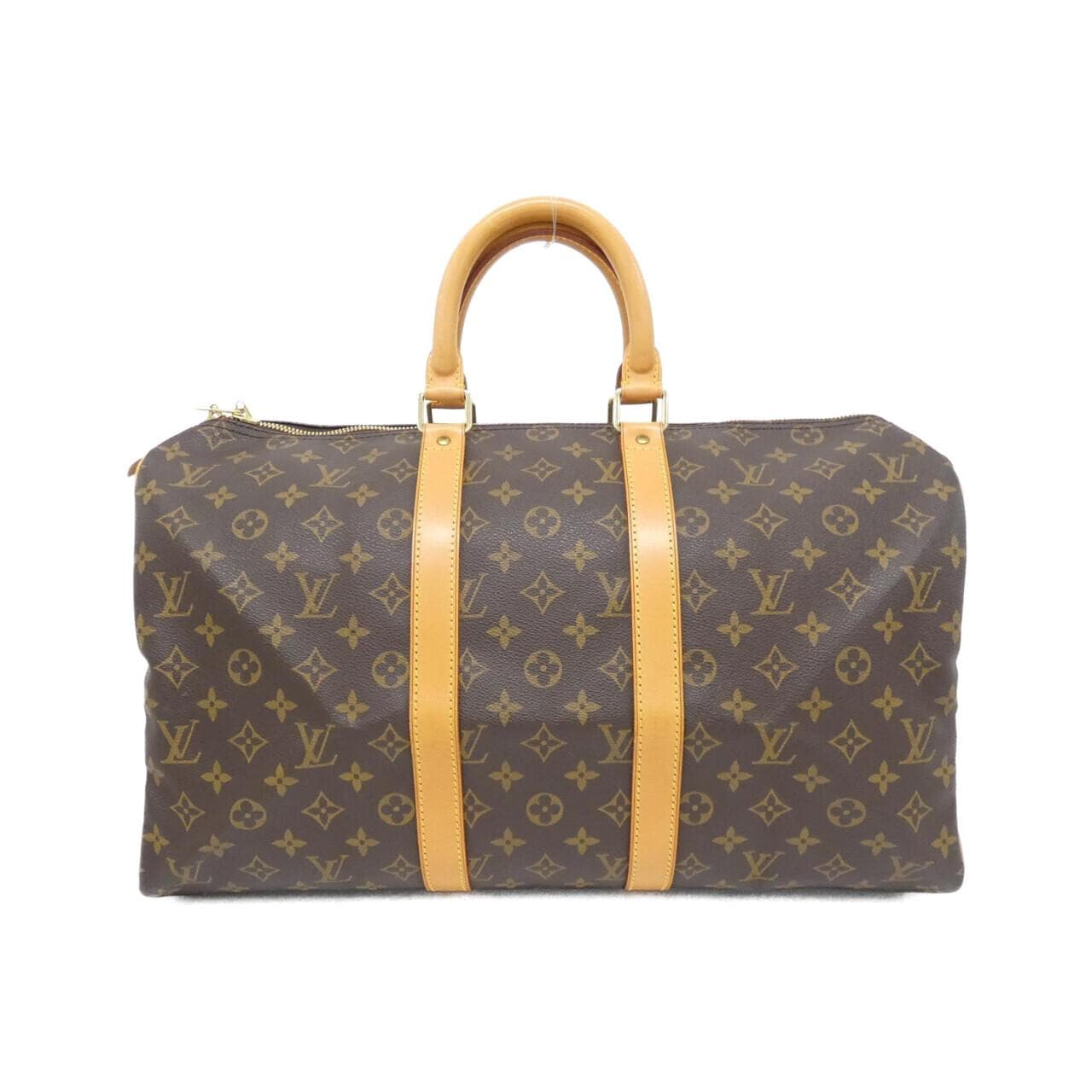LOUIS VUITTON Monogram Keepall 45 公分 M41428 波士頓包