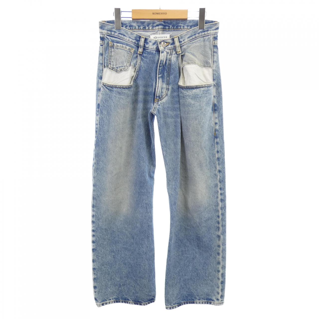メゾンマルジェラ Maison Margiela ストレートジーンズ コントラストポケット S51LA0052 ジーンズ