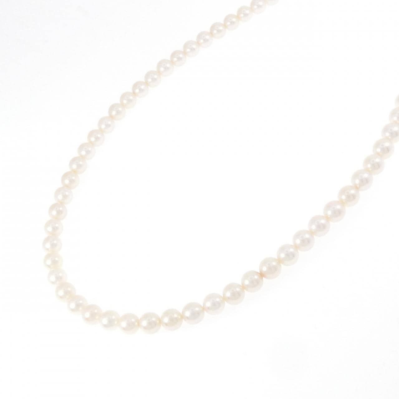 シルバークラスプ アコヤパール ネックレス 6-6.5mm